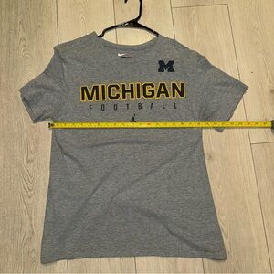 Michigan Wolverines Football Grey Shirt